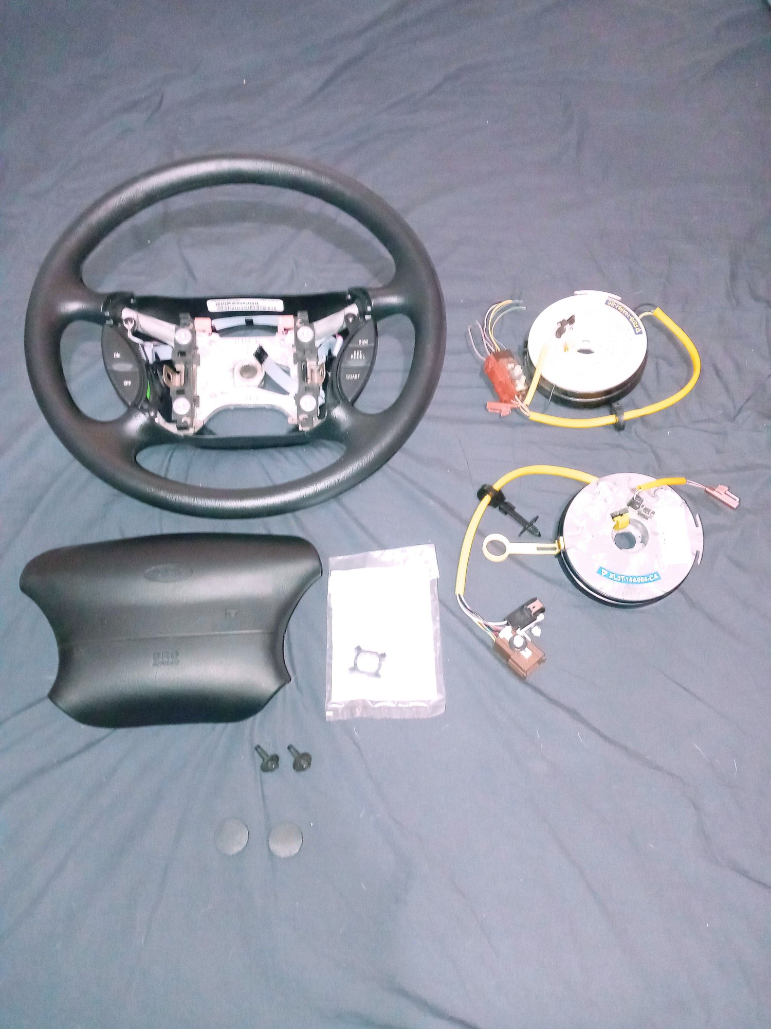 Ford Super Duty Lightning Steering wheel swap Ford Truck Enthusiasts