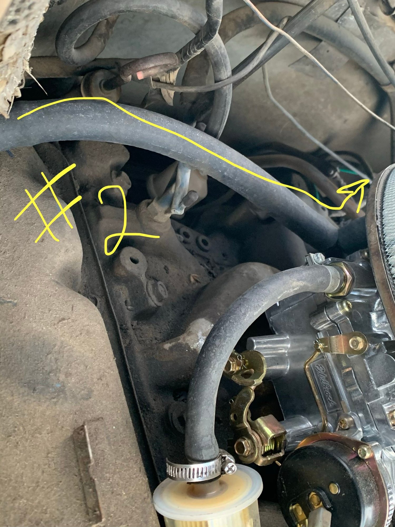 Hoses and Vacuum line under hood Ford Truck Enthusiasts Forums