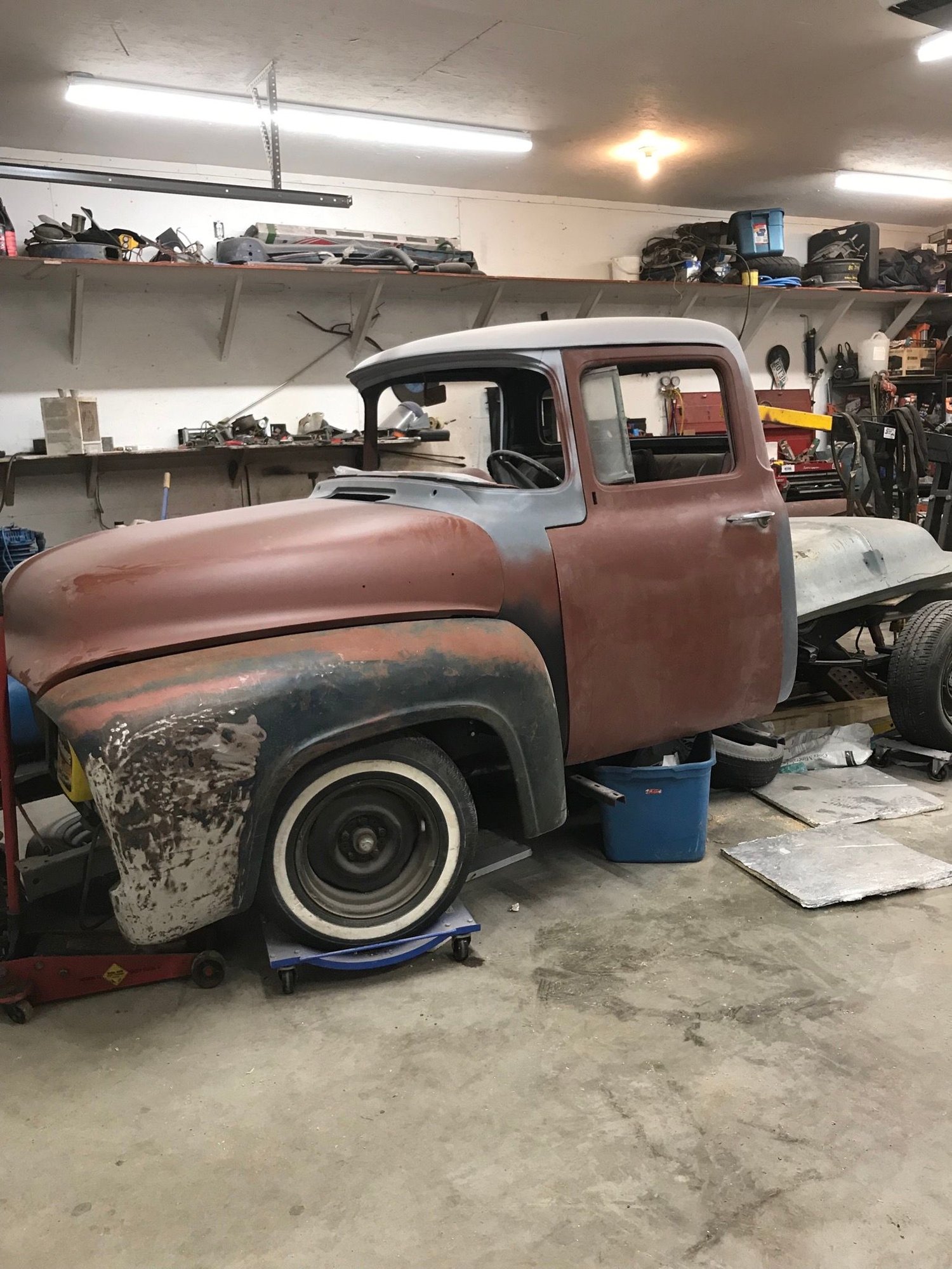 1956 F100 Front Fender Fit Ford Truck Enthusiasts Forums