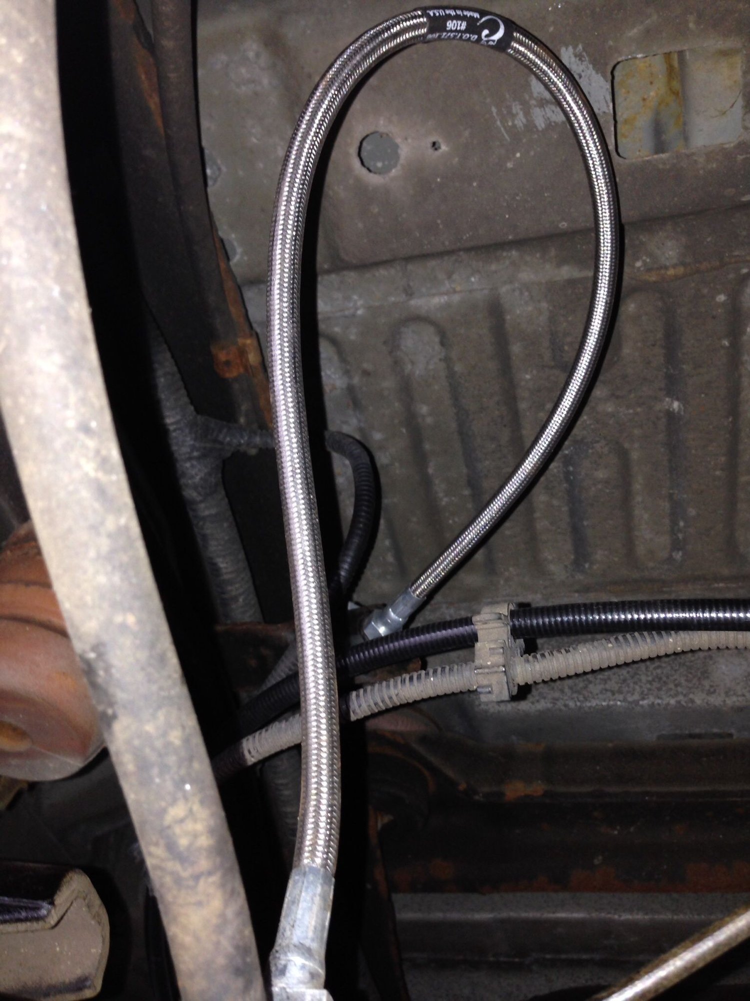 Braided stainless steel/Kevlar brake lines Ford Truck Enthusiasts Forums