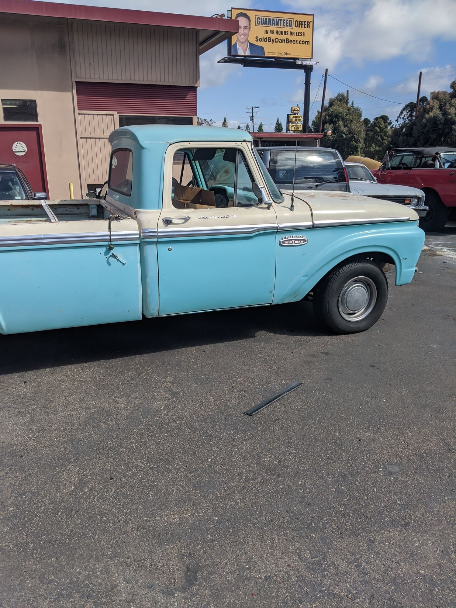 1965 Ford F-100 - 1965 F-100 Rust free project!! - Used - VIN F10DK603484 - 64,247 Miles - 8 cyl - 2WD - Automatic - Truck - Blue - San Diego, CA 92021, United States