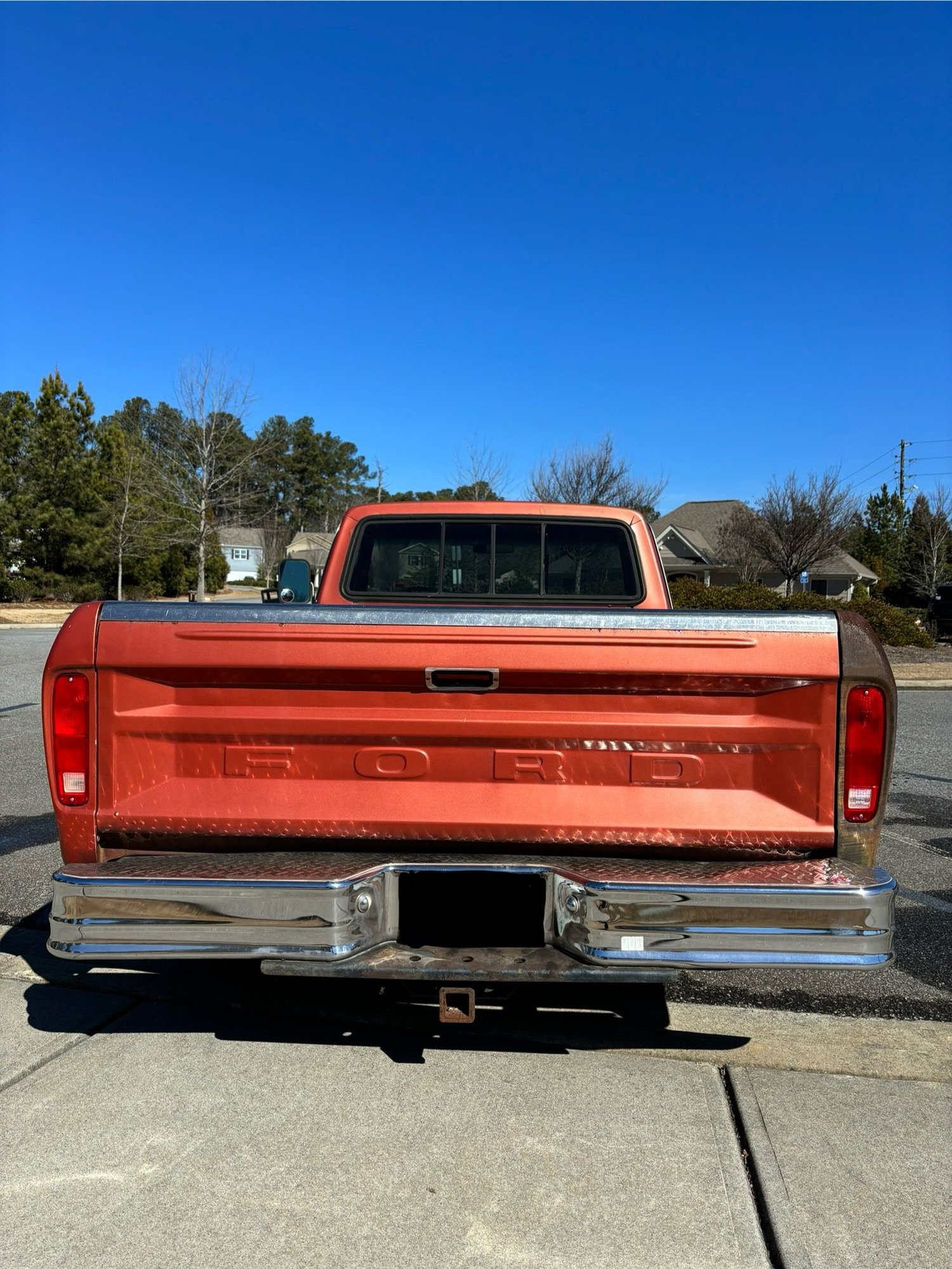 1975 Ford F-100 - 1975 Ford F-100 - Used - VIN F10YNX23160 - 46,000 Miles - 8 cyl - 2WD - Automatic - Truck - Orange - Dawsonville, GA 30534, United States