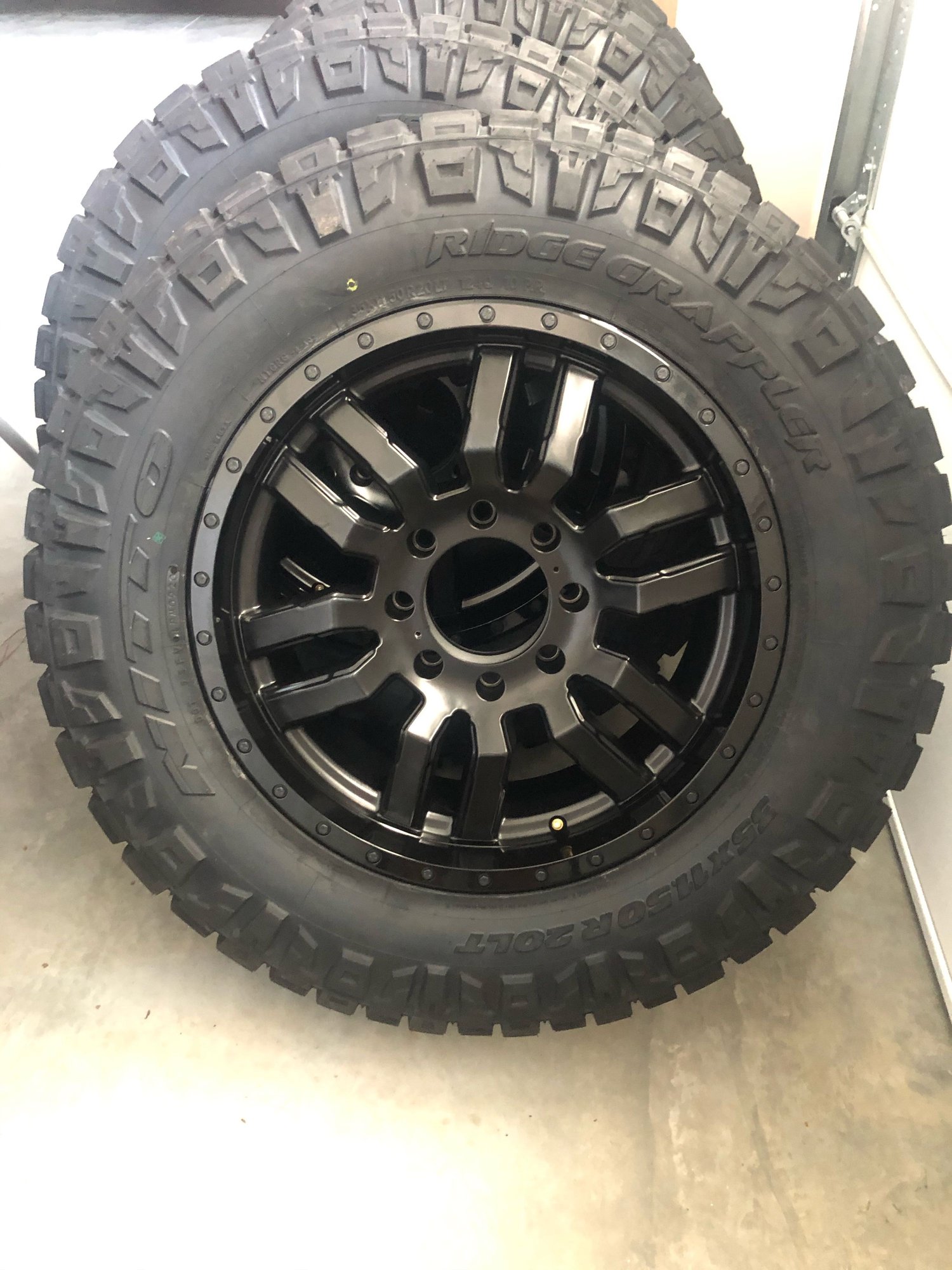 Wheels and Tires/Axles - BRAND NEW Fuel Sledge/Nitto Ridge Grappler Tire/Wheel Combo - New - 2000 to 2020 Ford 3/4 Ton Pickup - 2000 to 2020 Ford 1 Ton Pickup - Clemmons, NC 27012, United States