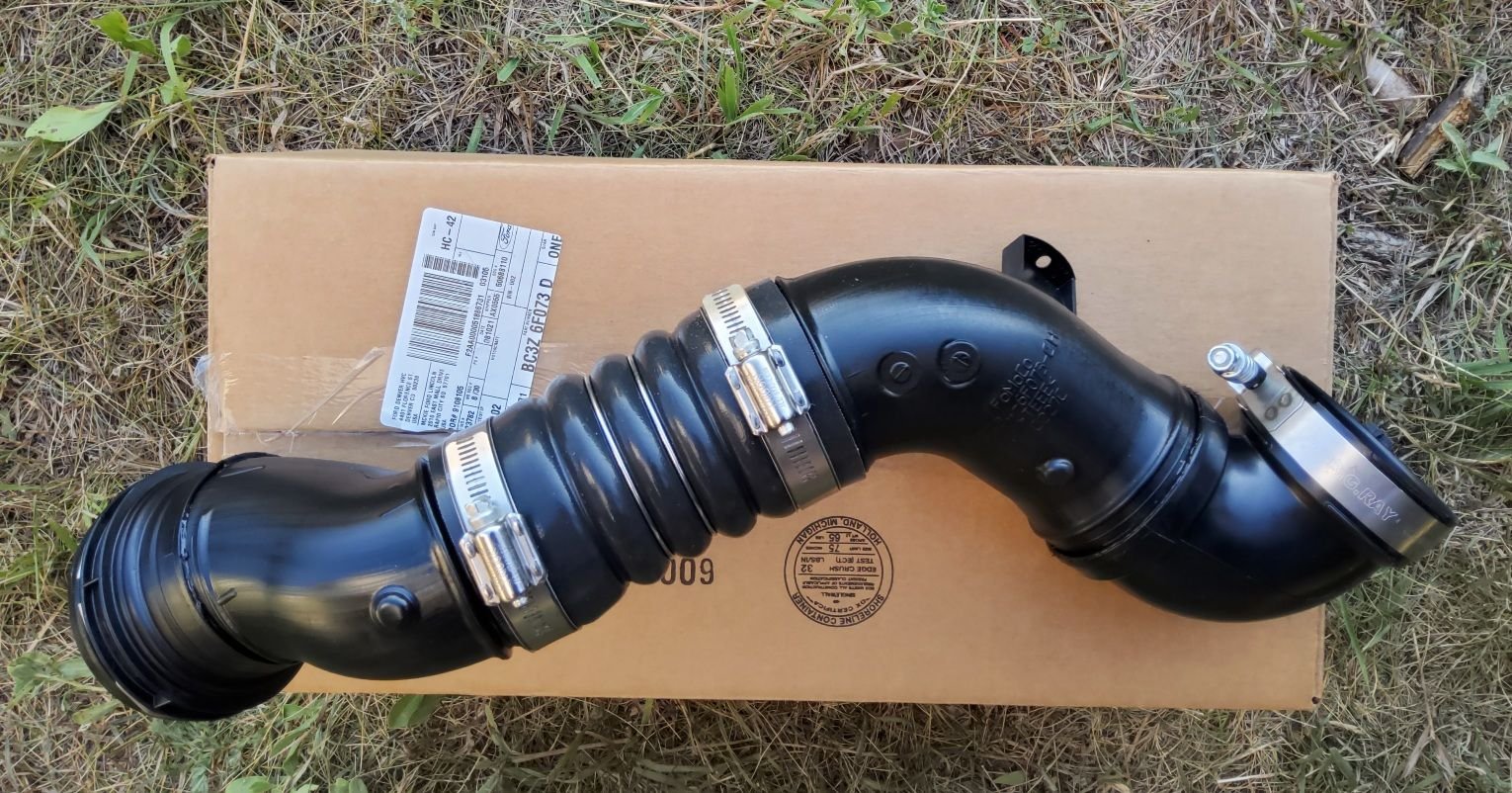 cold side intercooler hose blew Ford Truck Enthusiasts Forums