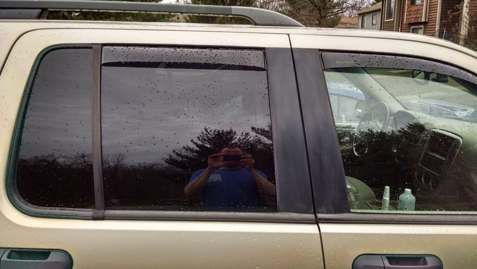 Freshened up my door pillar trim...with vinyl Ford Truck Enthusiasts
