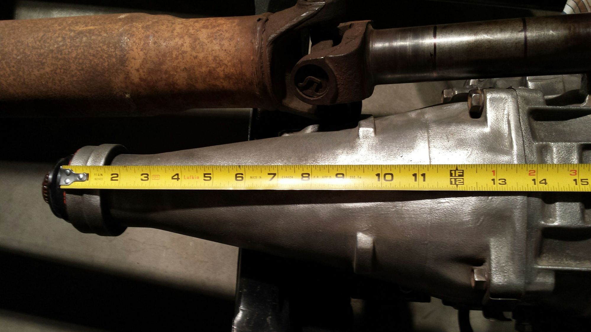 C6 transmission tail shaft and slip yolk? Ford Truck Enthusiasts Forums
