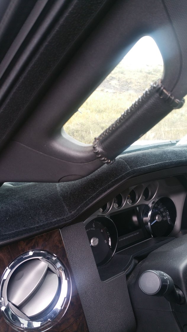 Leather Grab Handle Wraps Ford Truck Enthusiasts Forums