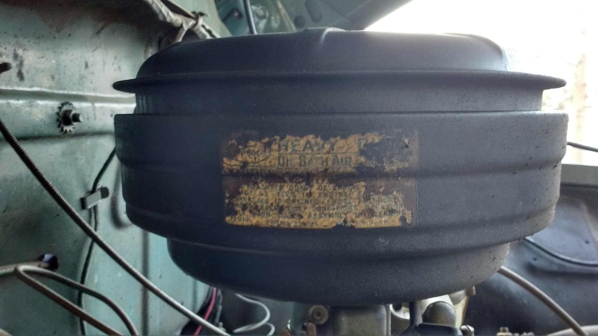 56 f100, 272 oil bath air filter Ford Truck Enthusiasts Forums