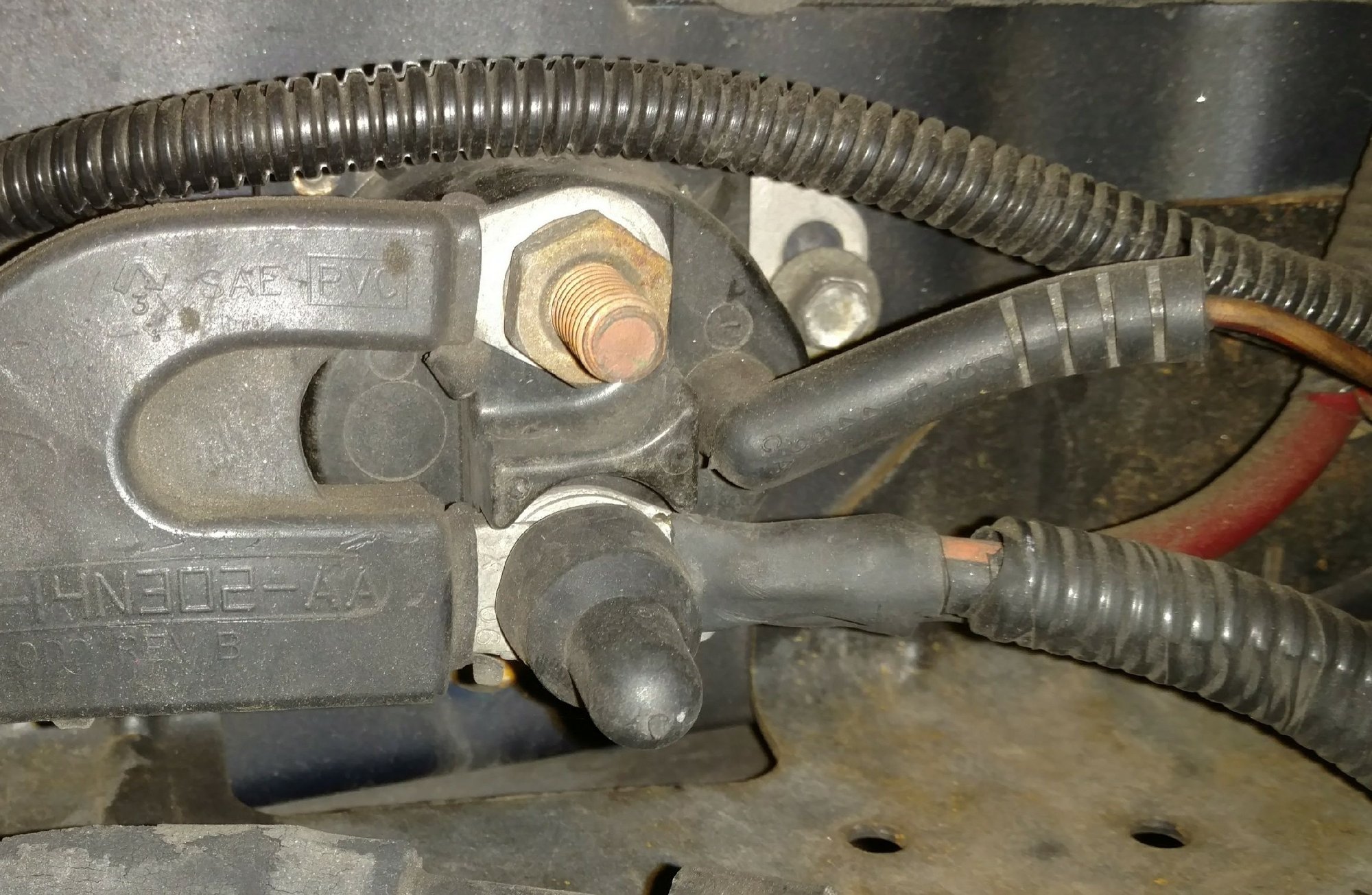 need help, shorted the starter solenoid on the firewall Page 2 Ford