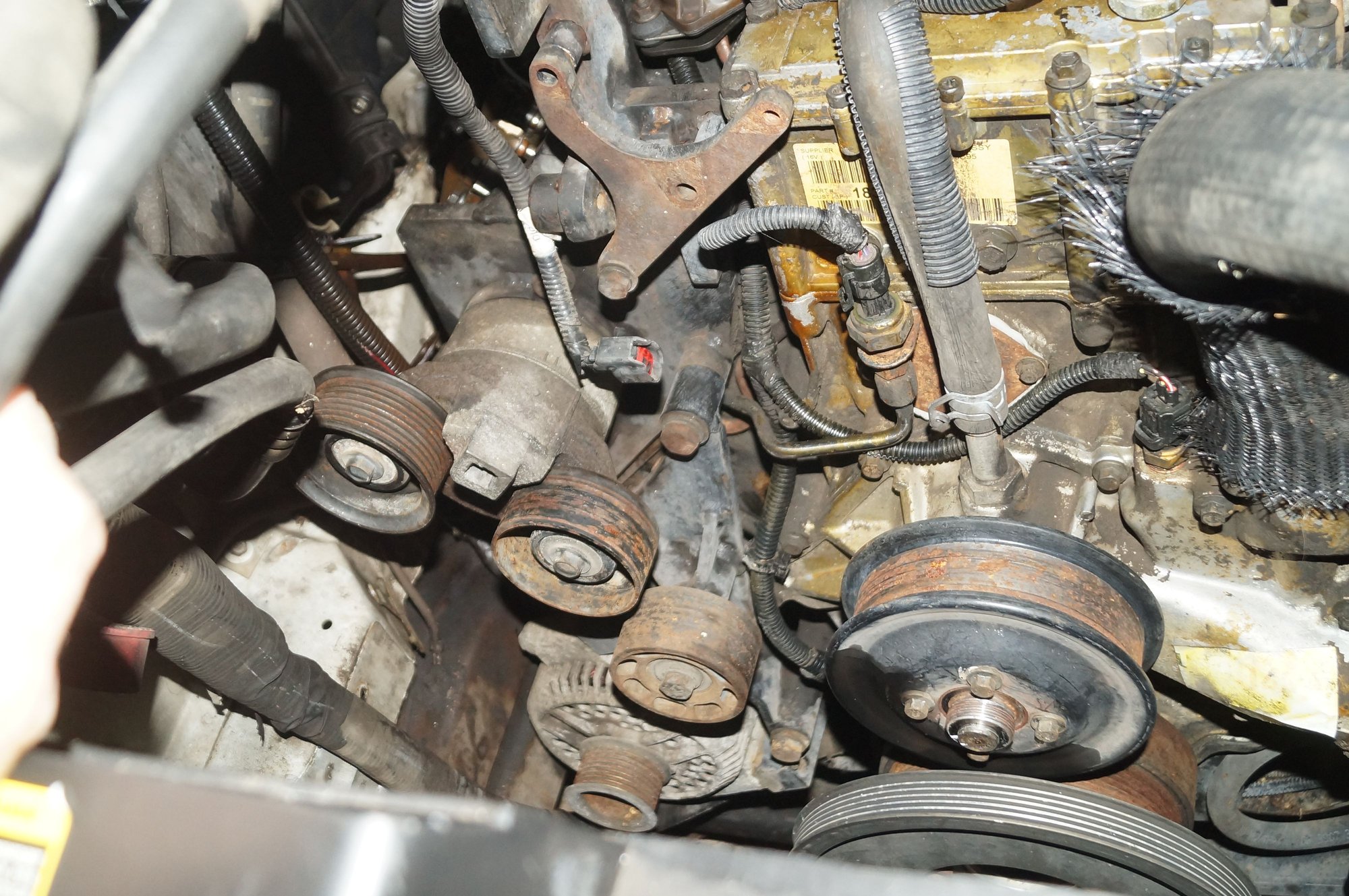 Dual Alternator Bracket, Belt and Alt. Part Numbers Ford Truck