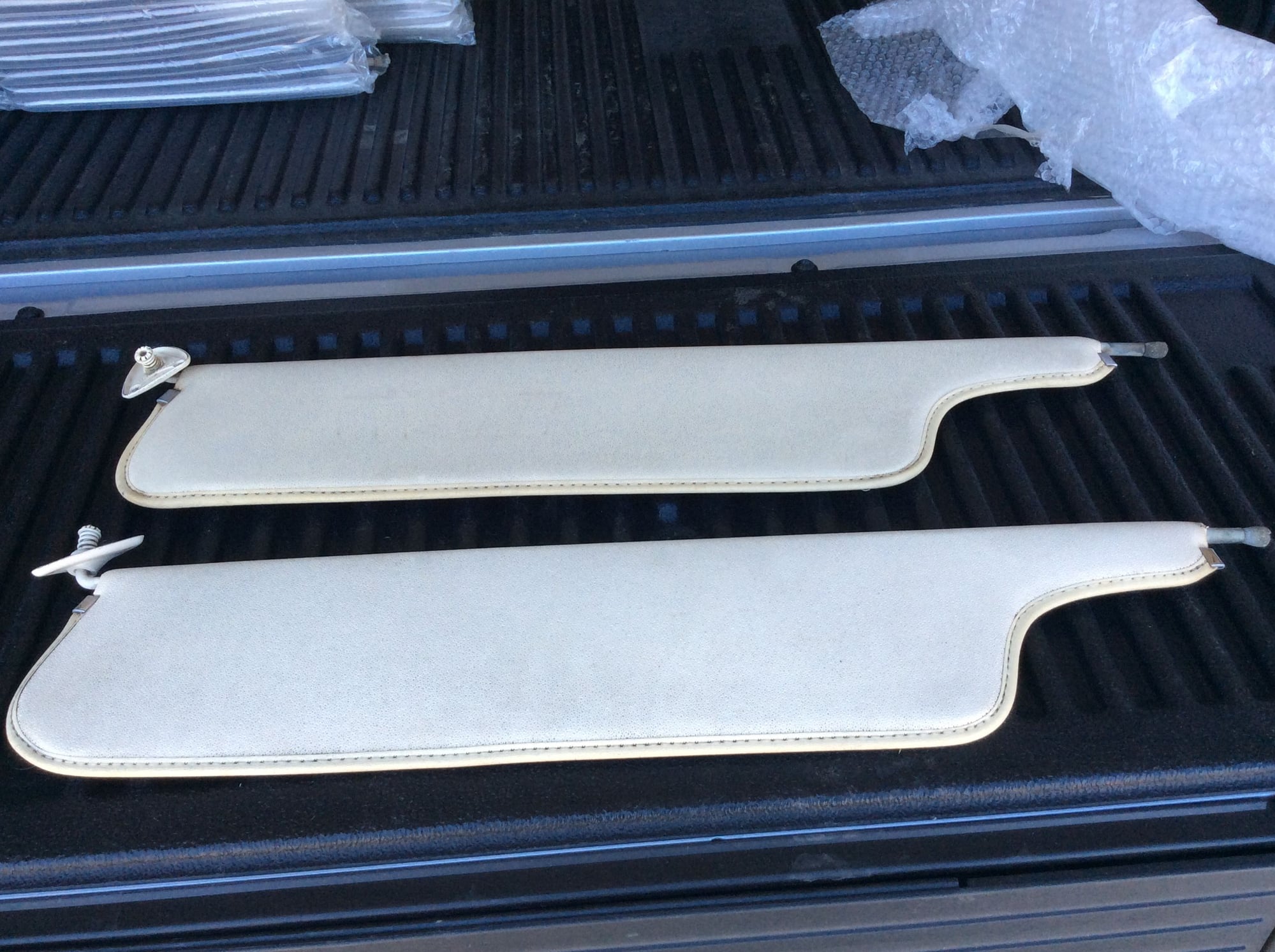 Interior/Upholstery - Ivory color sun visors - Used - 1973 to 1979 Ford 1/2 Ton Pickup - Sioux Falls, SD 57108, United States