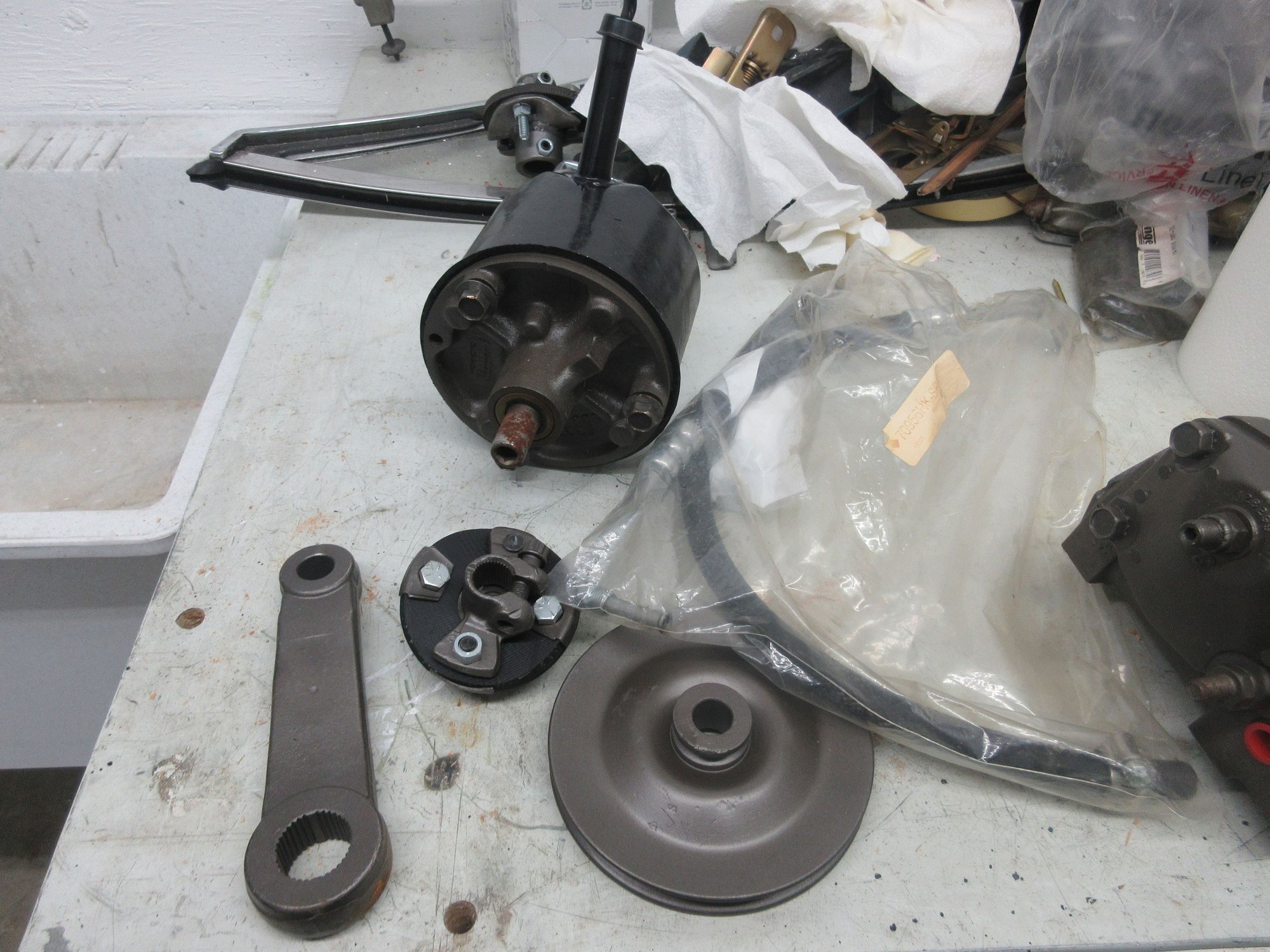 Bendix power steering box and pump 65 ford f100 Ford Truck