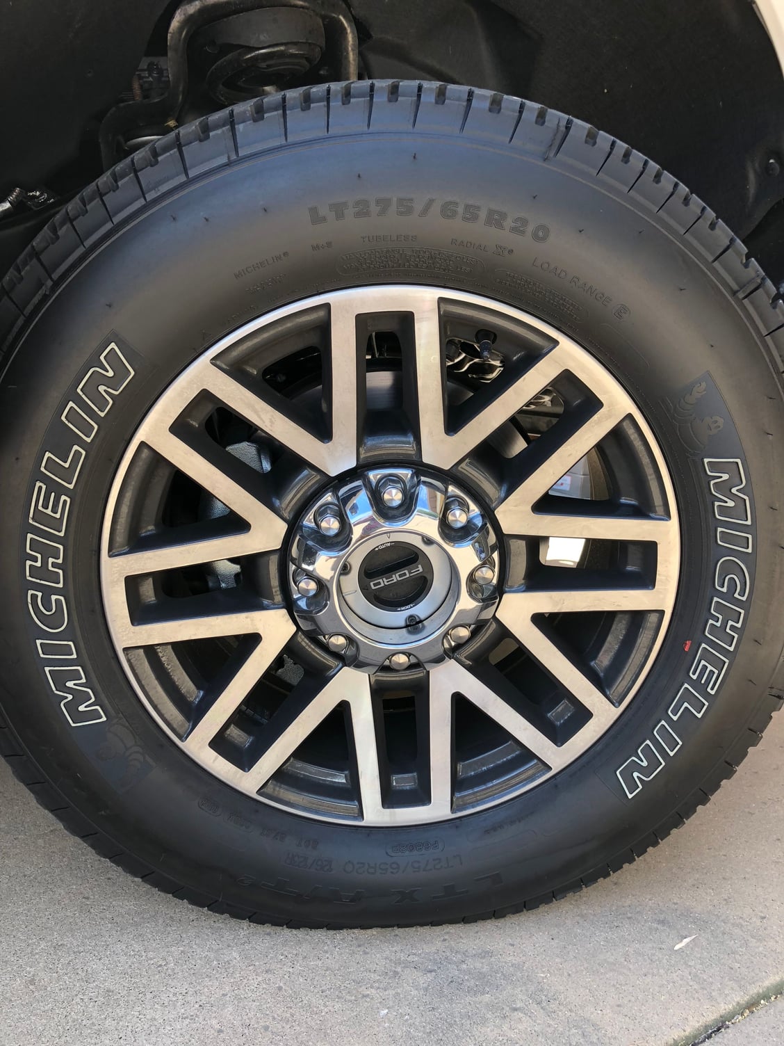 Wheels and Tires/Axles - 2017 2018 Super Duty Lariat 20" wheels and Michelin tires - Used - 2005 to 2019 Ford All Models - Sacramento, CA 95825, United States