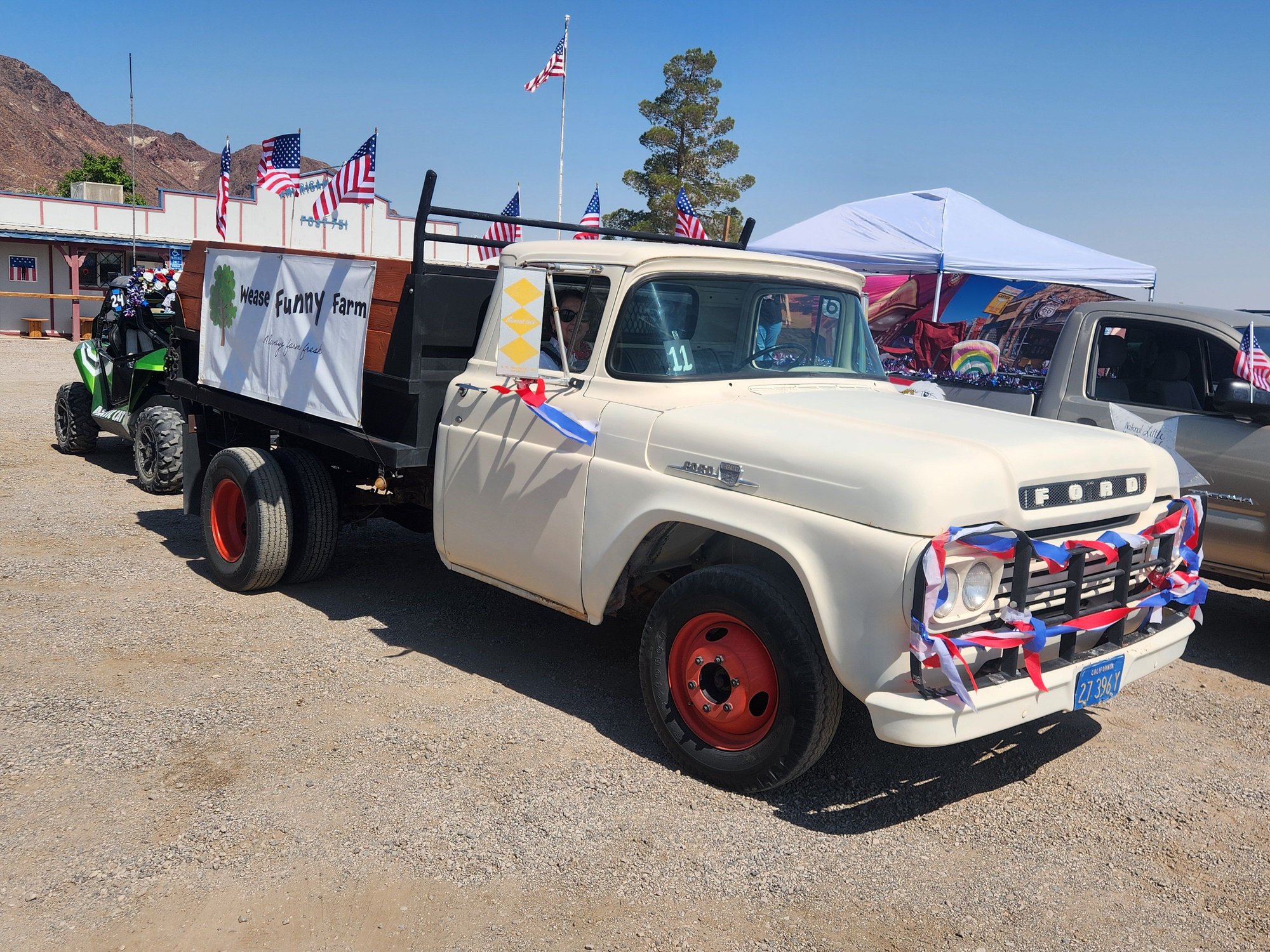 After our community parsde today.