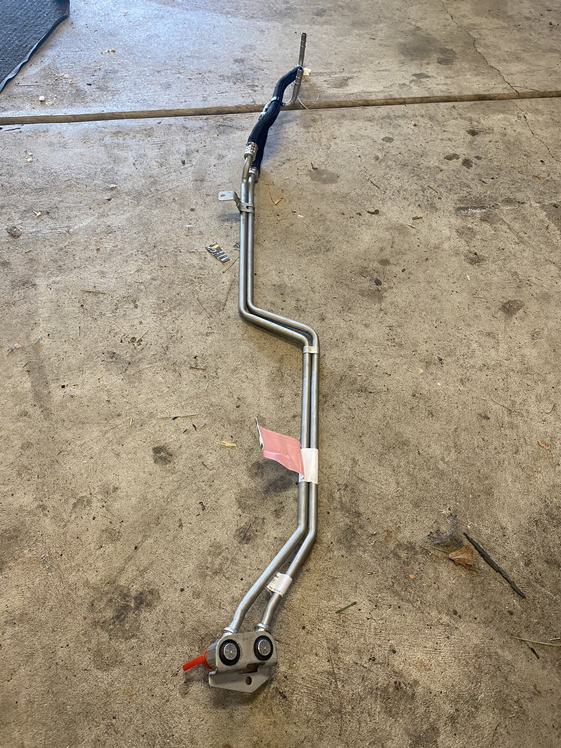 2011 6.7 power stroke trans cooler lines replacement - Ford Truck