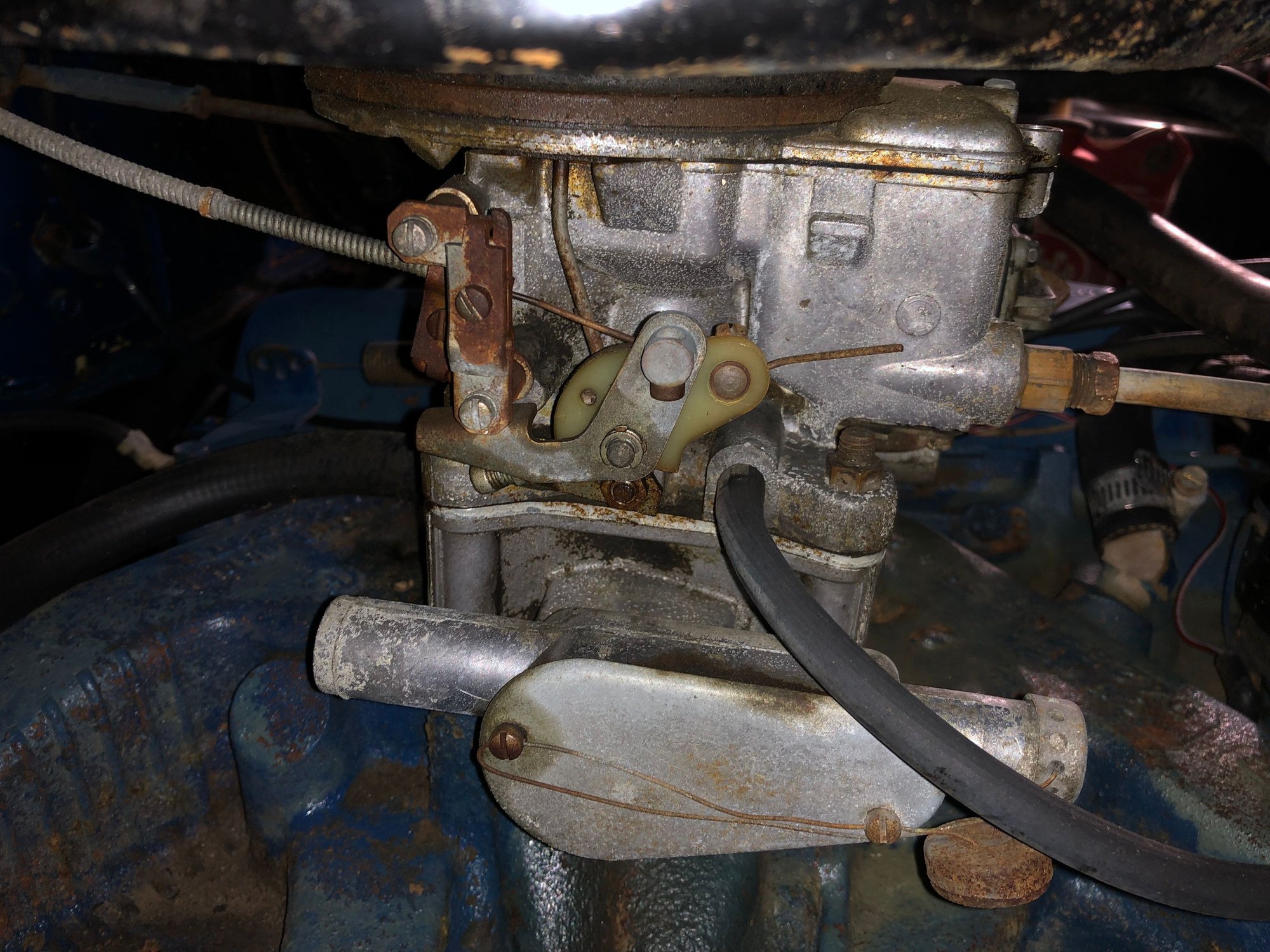 1970 F600 FT330 carb riser Ford Truck Enthusiasts Forums