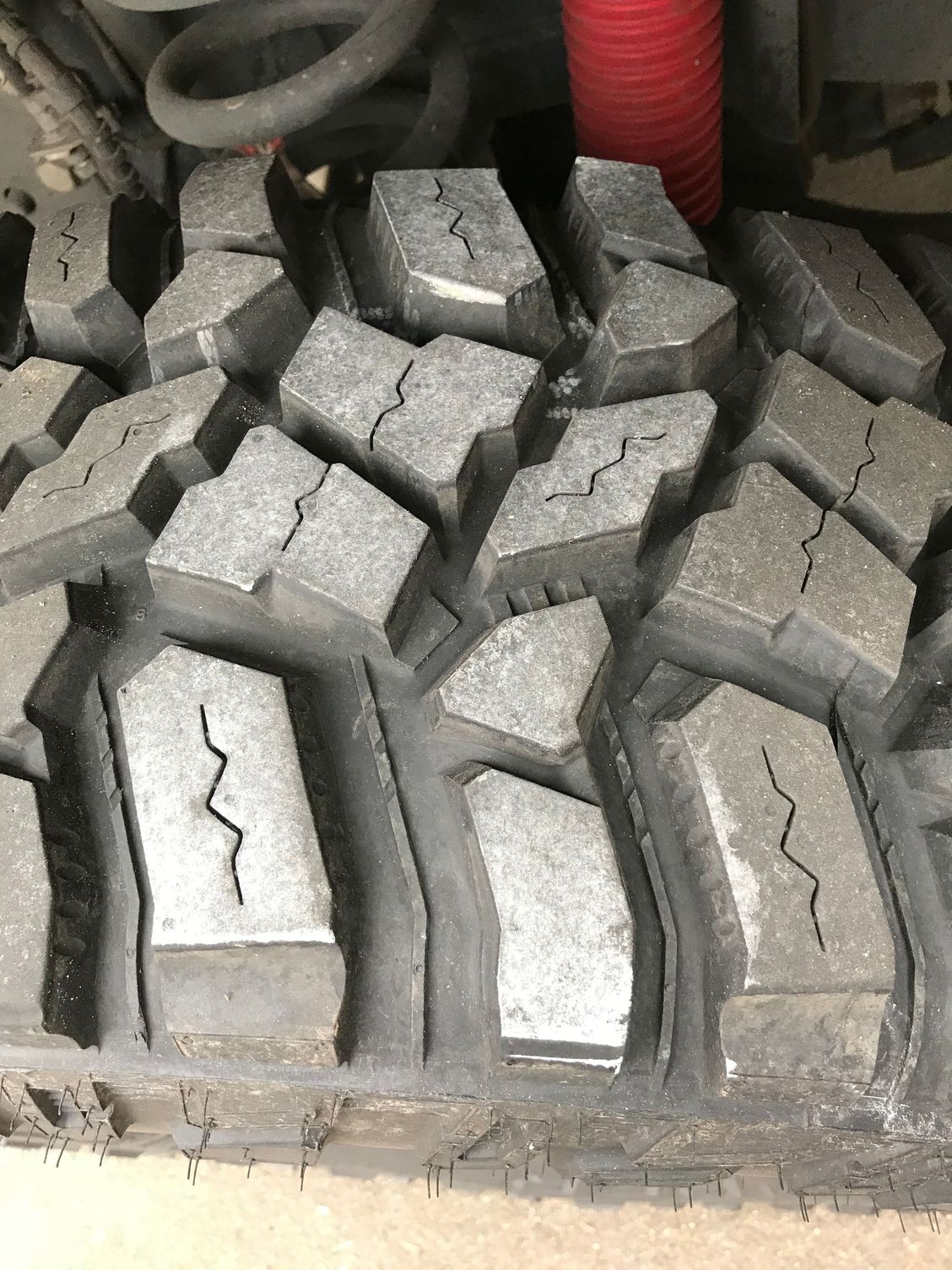 Tire chalk test results Ford Truck Enthusiasts Forums