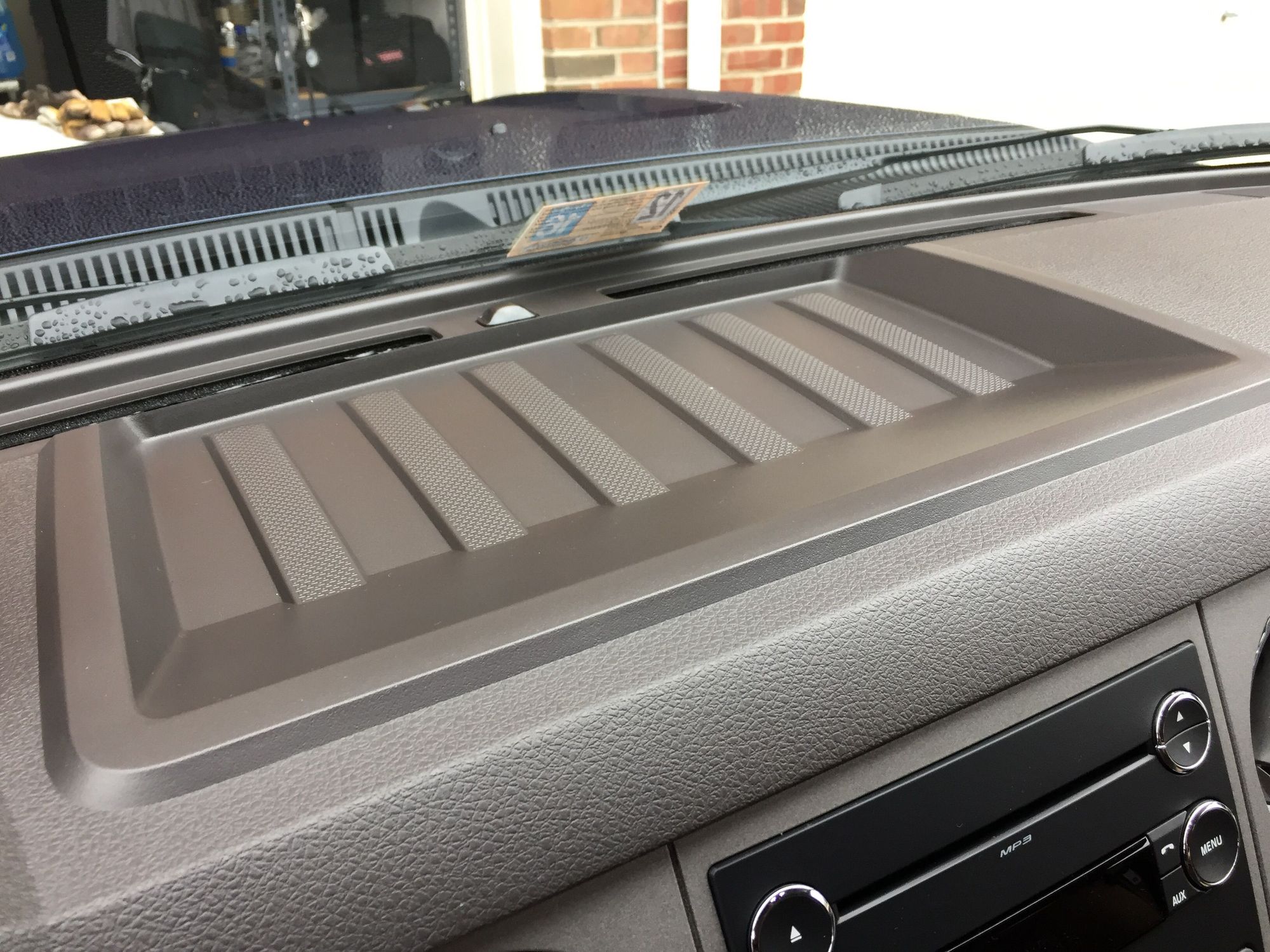 Drilling a Hole in the Tray on Top of the Dash? - Ford ...