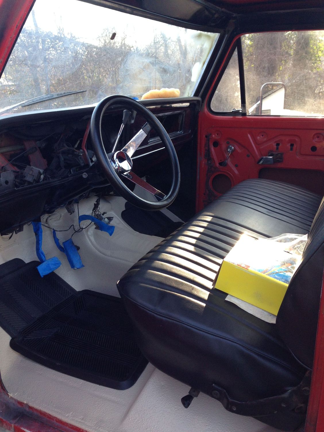 Ford truck interior restoration #6