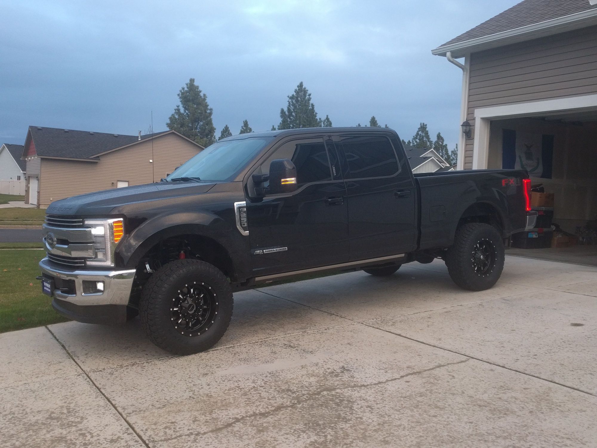 Before and after pics-wheels and Leveling kit - Ford Truck Enthusiasts