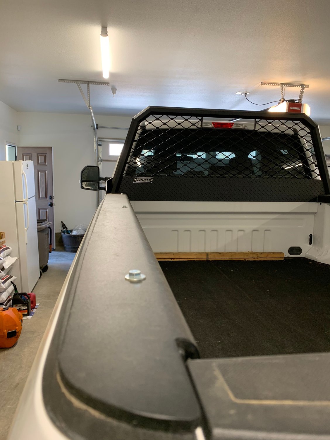 Protech Full Headache Rack. One piece full length bed rails. - Ford ...