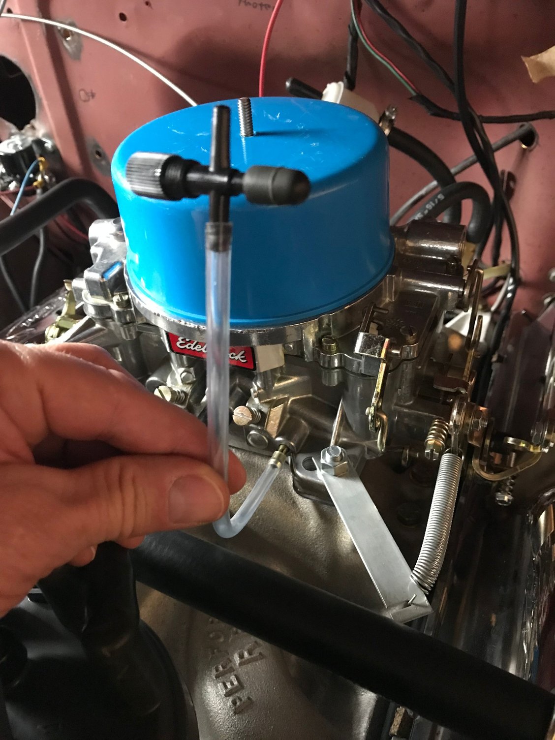 Ford 302 strange vacuum reading and idle (Ford E303 cam and Edelbrock carb setup) Ford Truck