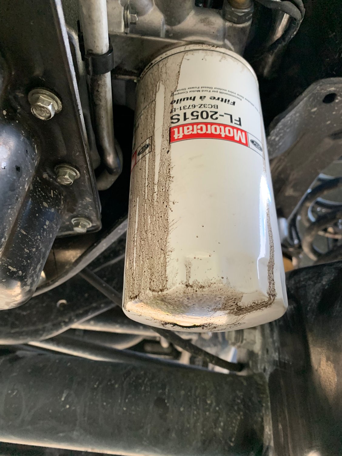 oil filter leak Ford Truck Enthusiasts Forums