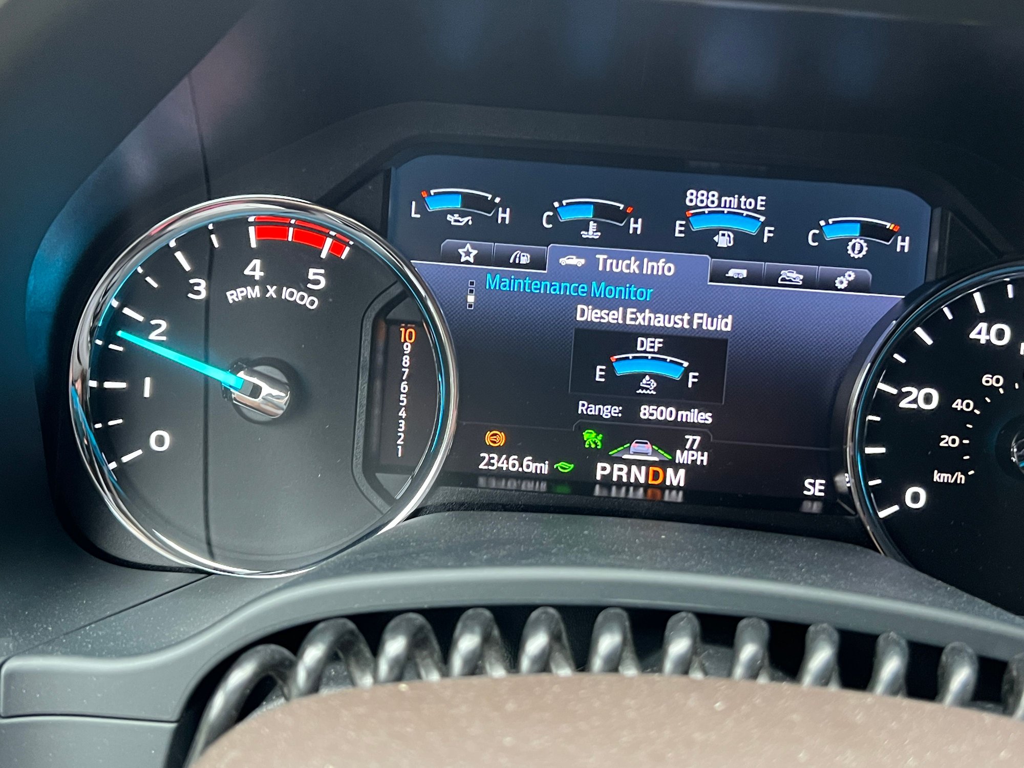 DEF Gauge A Bit Wacky. Page 2 Ford Truck Enthusiasts Forums