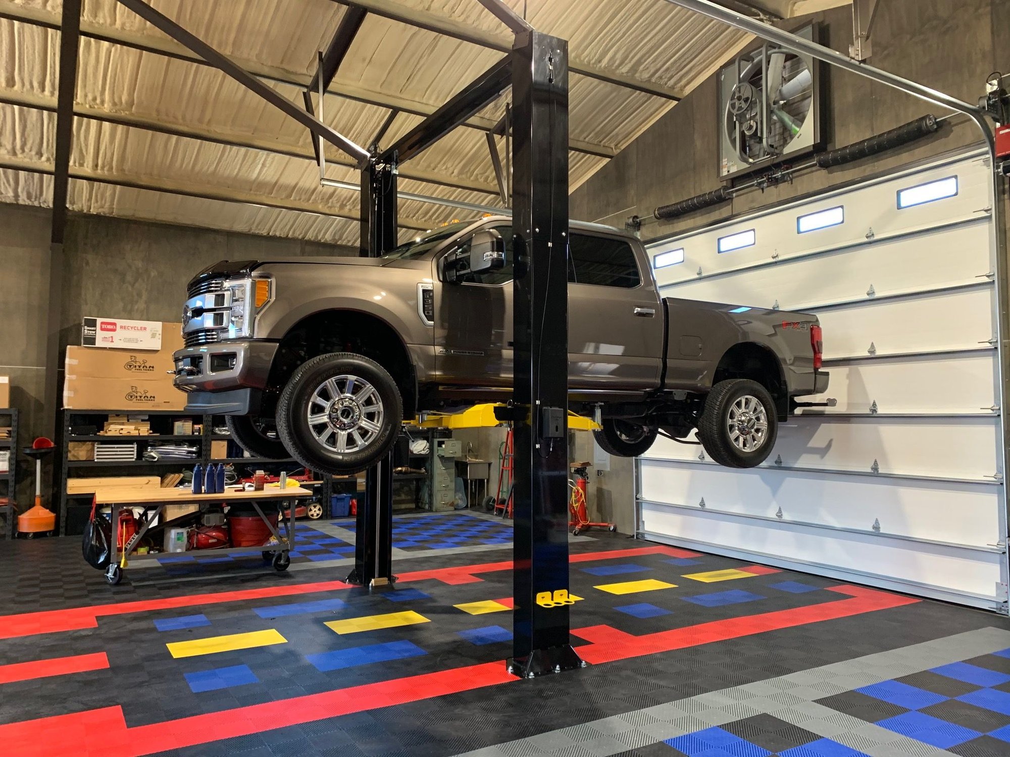 2 post lift Ford Truck Enthusiasts Forums