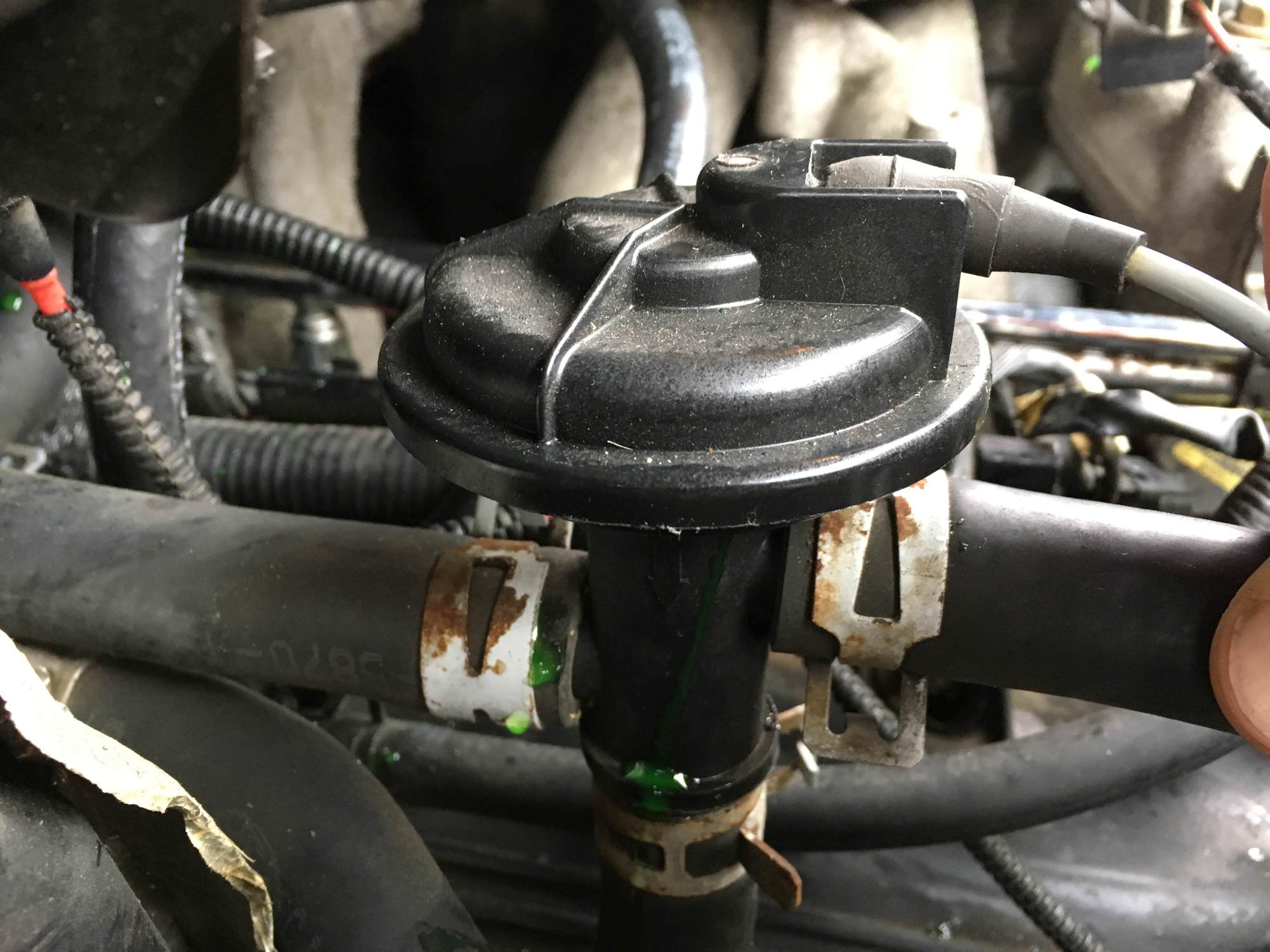 Slow coolant leak Heater control valve Ford Truck Enthusiasts Forums