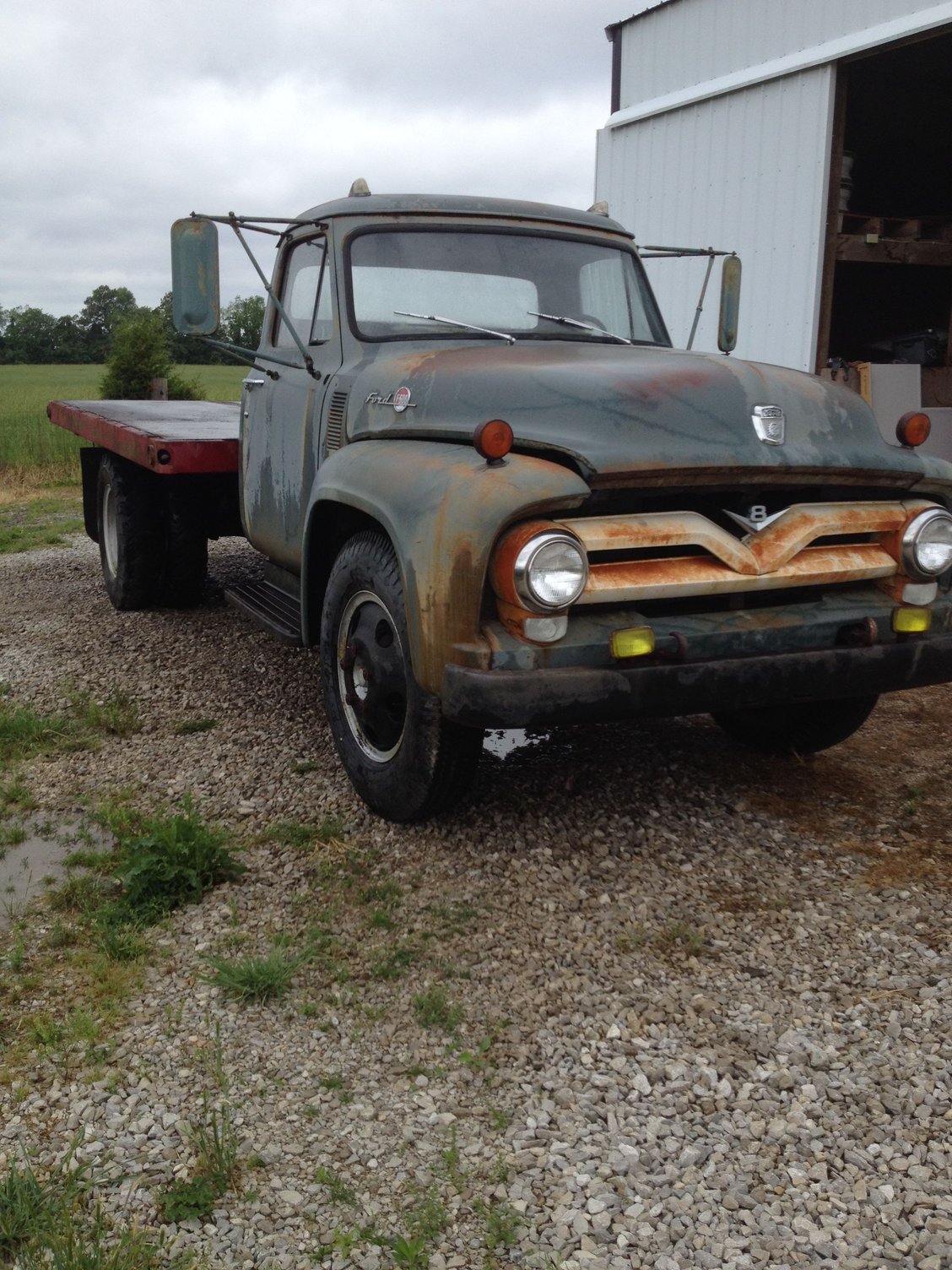 F600 Flat Bed Dump 1955 - Ford Truck Enthusiasts Forums