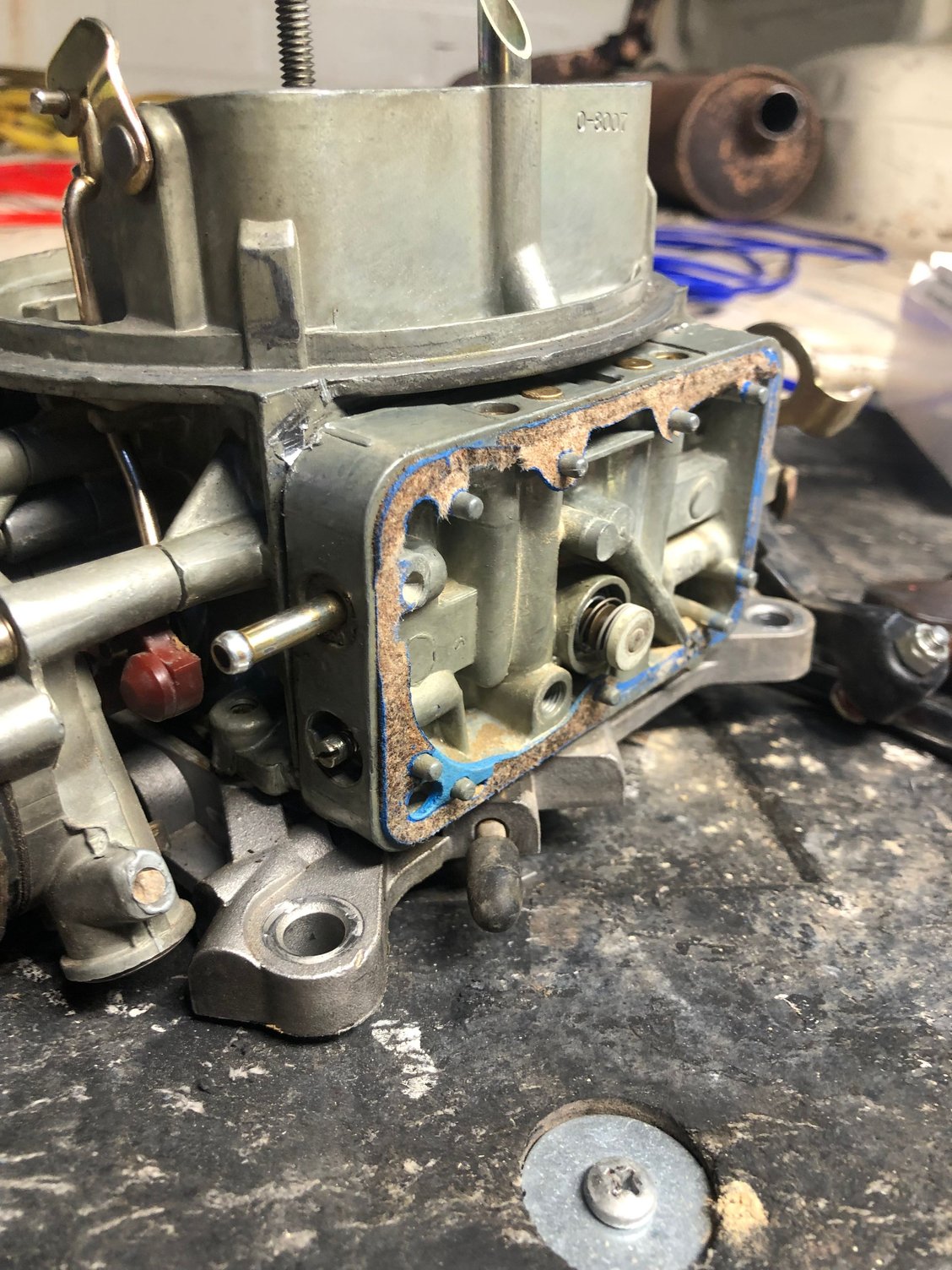 Holly gaskets stuck Ford Truck Enthusiasts Forums