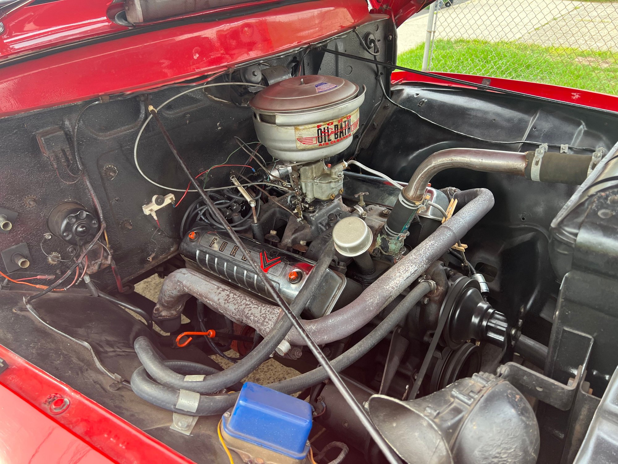 1956 Ford F-100 - 1956 Ford F100 Flatbed - Used - VIN F25V6R20082 - 8 cyl - 2WD - Manual - Truck - Red - South Amboy, NJ 08879, United States