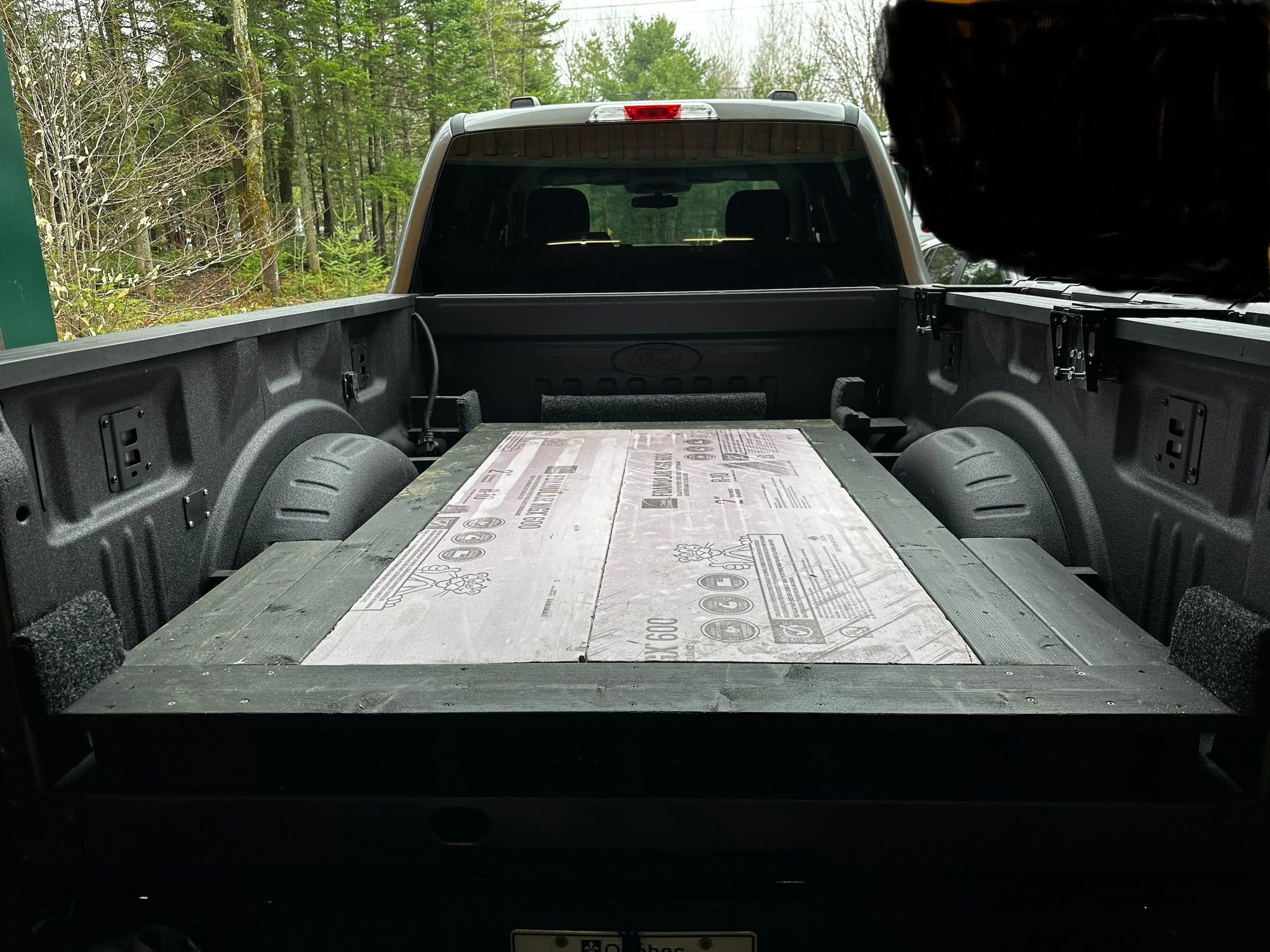 high density foam filling the middle