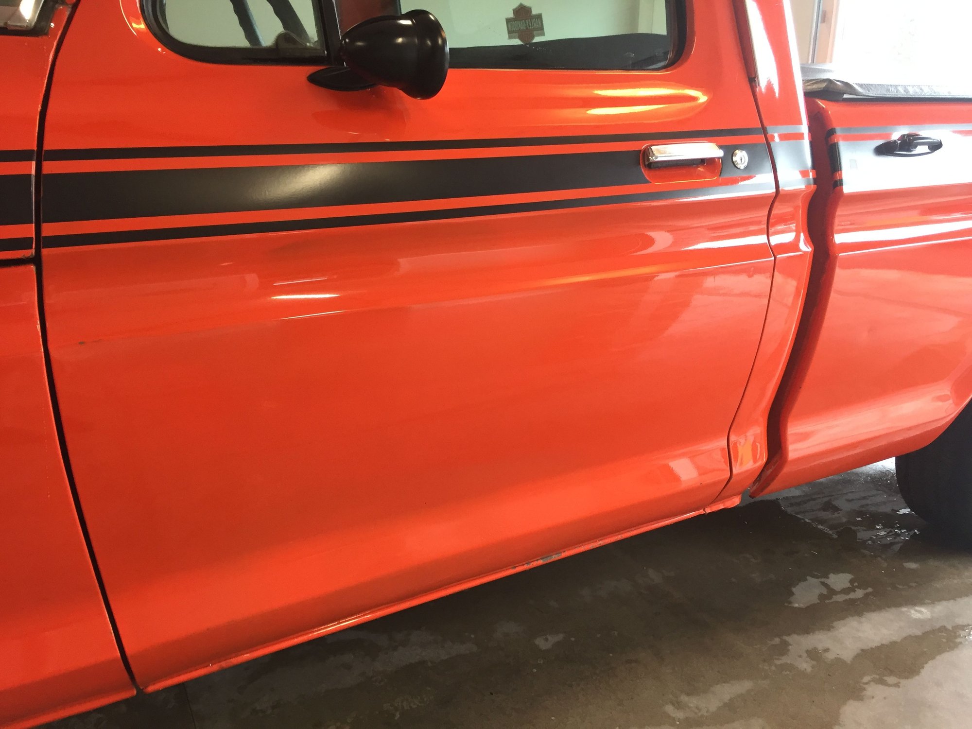1975 Ford F-100 - 1975 Ford F-100 SHORT BED 2WD ORIGINAL 302 AUTOMATIC RESTOMOD - Used - VIN F10GNX03355 - 56,400 Miles - 8 cyl - 2WD - Automatic - Truck - Orange - Spring Mills, PA 16875, United States