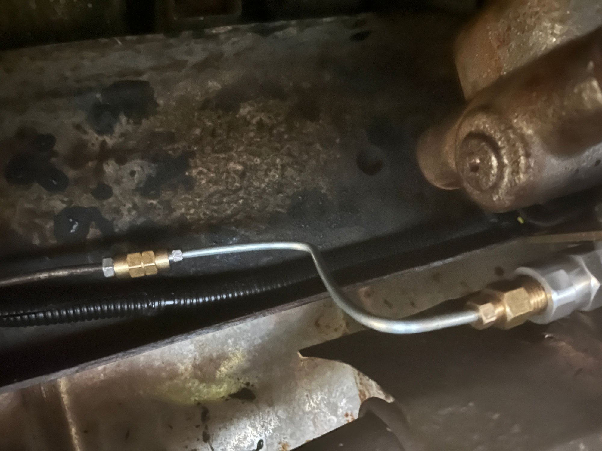 Replacement brake line, very easy to make