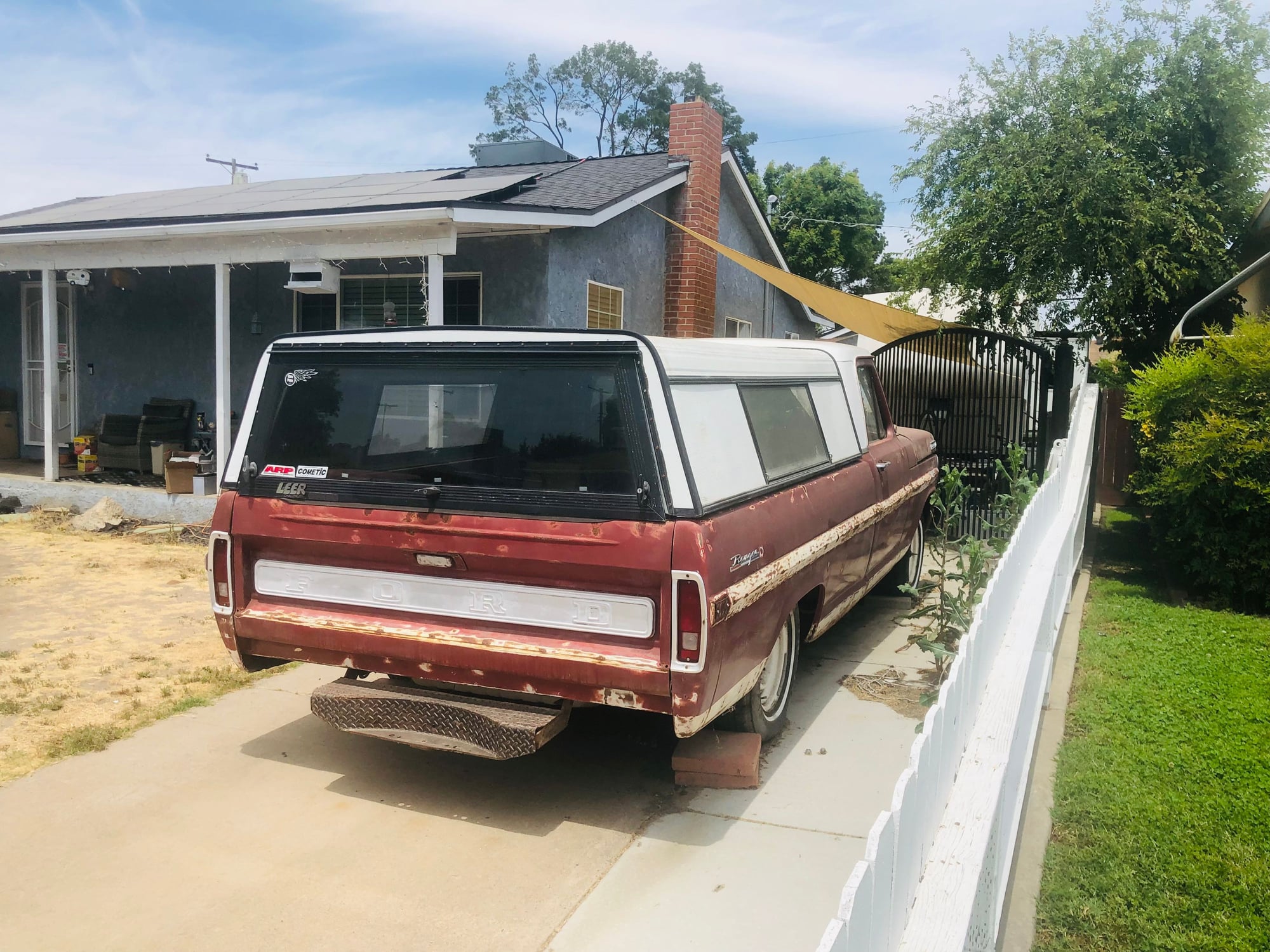 1971 Ford F-100 - f100 parts complete project sell or trade - Used - VIN f10yrk07516 - 8 cyl - 2WD - Automatic - Truck - Red - Fresno, CA 93703, United States