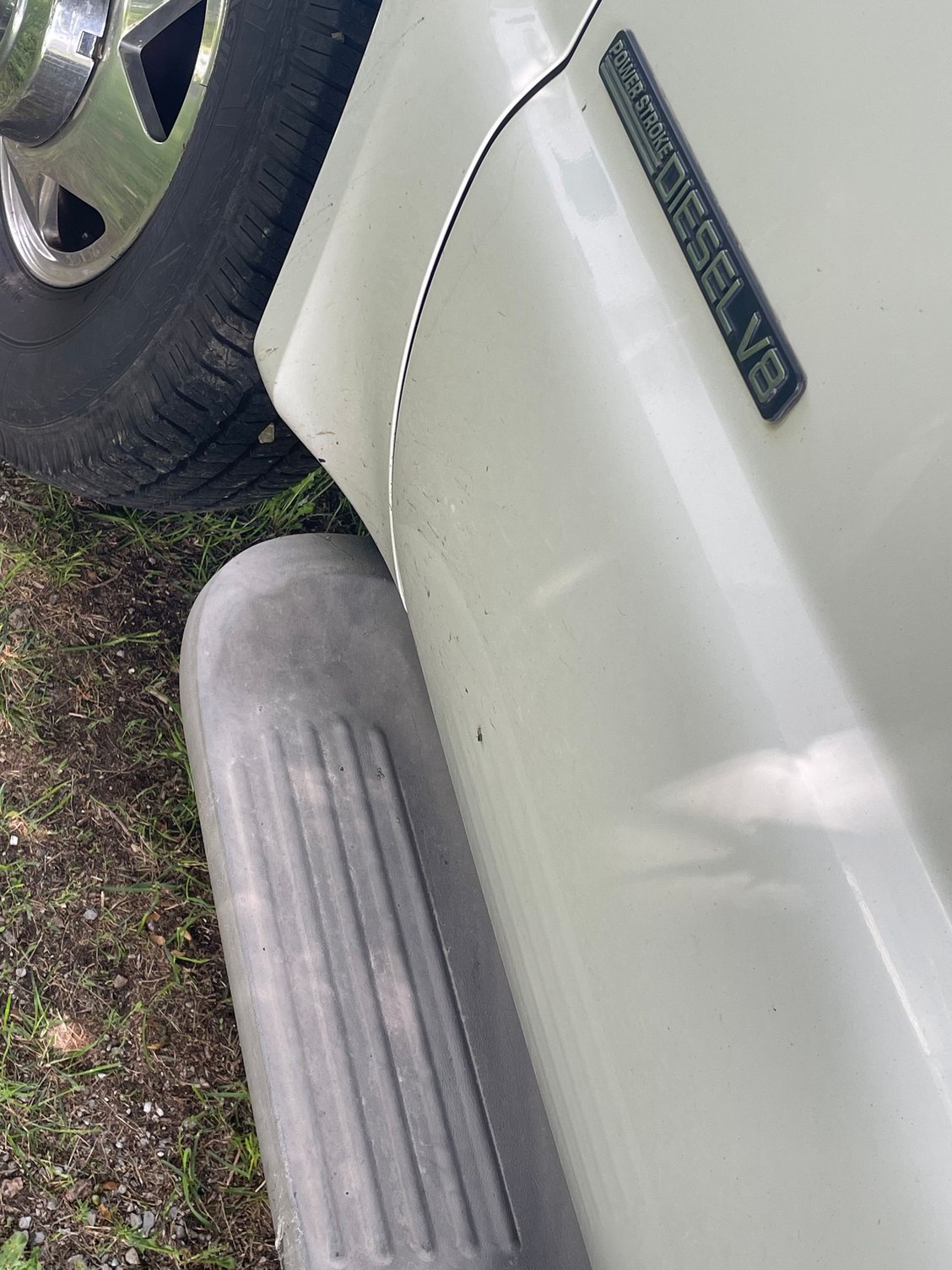 2002 F350 Diesel Dually Make running boards & headlights new again