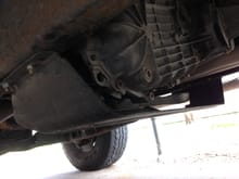 Skid plate from a Bronco