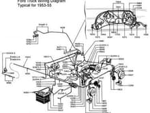 Ford truck '53-'55 wiring