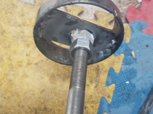 A slide hammer and a welder will solve most issues