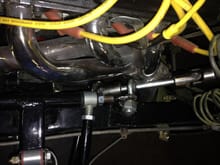 Steering shaft setup