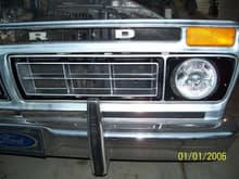 Fresh Painted Grill Insert with Hella H4 Headlights