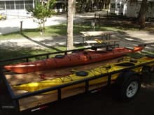 Our kayaks