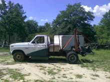 Green and White 86 f350 Working!...