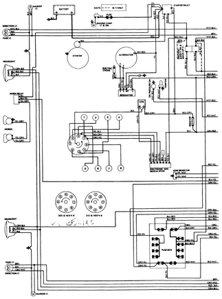 73 F100 wiring diagram - Ford Truck Enthusiasts Forums