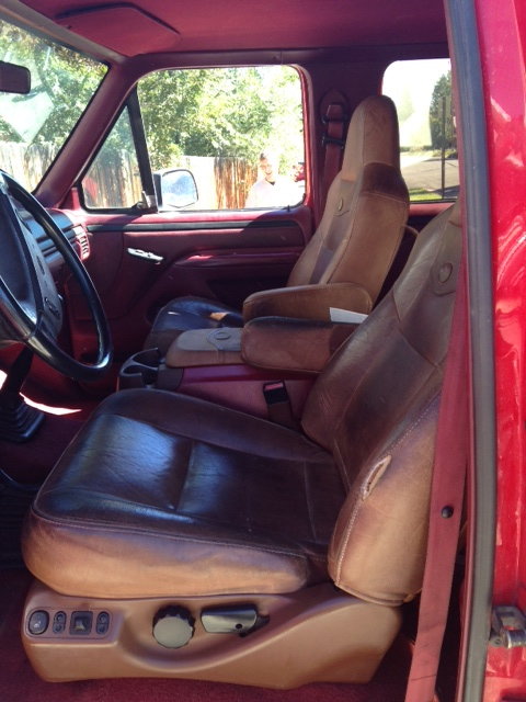 King Ranch Seats In An Obs Ford Truck Enthusiasts Forums