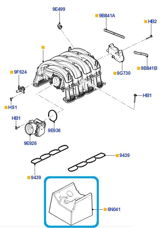 Foam block under upper intake manifold? Ford Truck Enthusiasts Forums