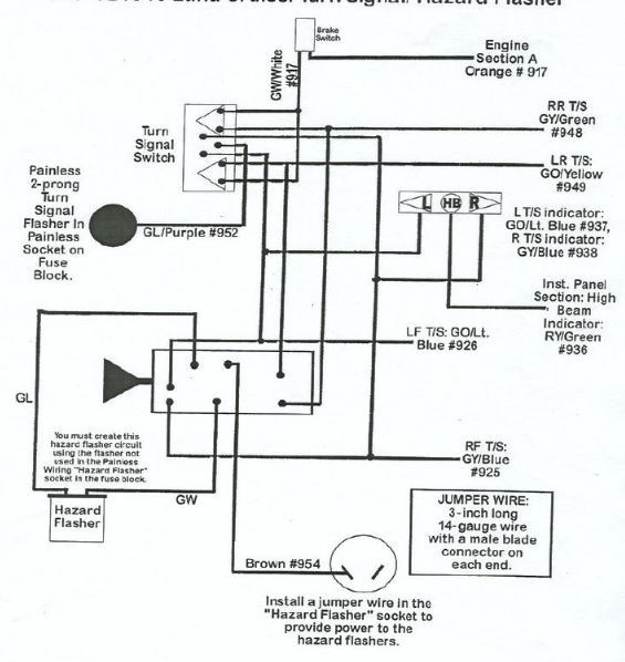 4 way Flasher wiring Diagram - Ford Truck Enthusiasts Forums