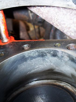 upper cylinder pitted